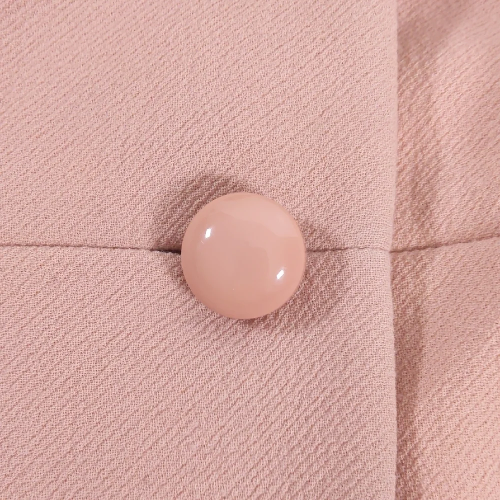 Vintage J.‎ Crew Women's Button-Up Italian Double Faced Pink Pea Coat GUC